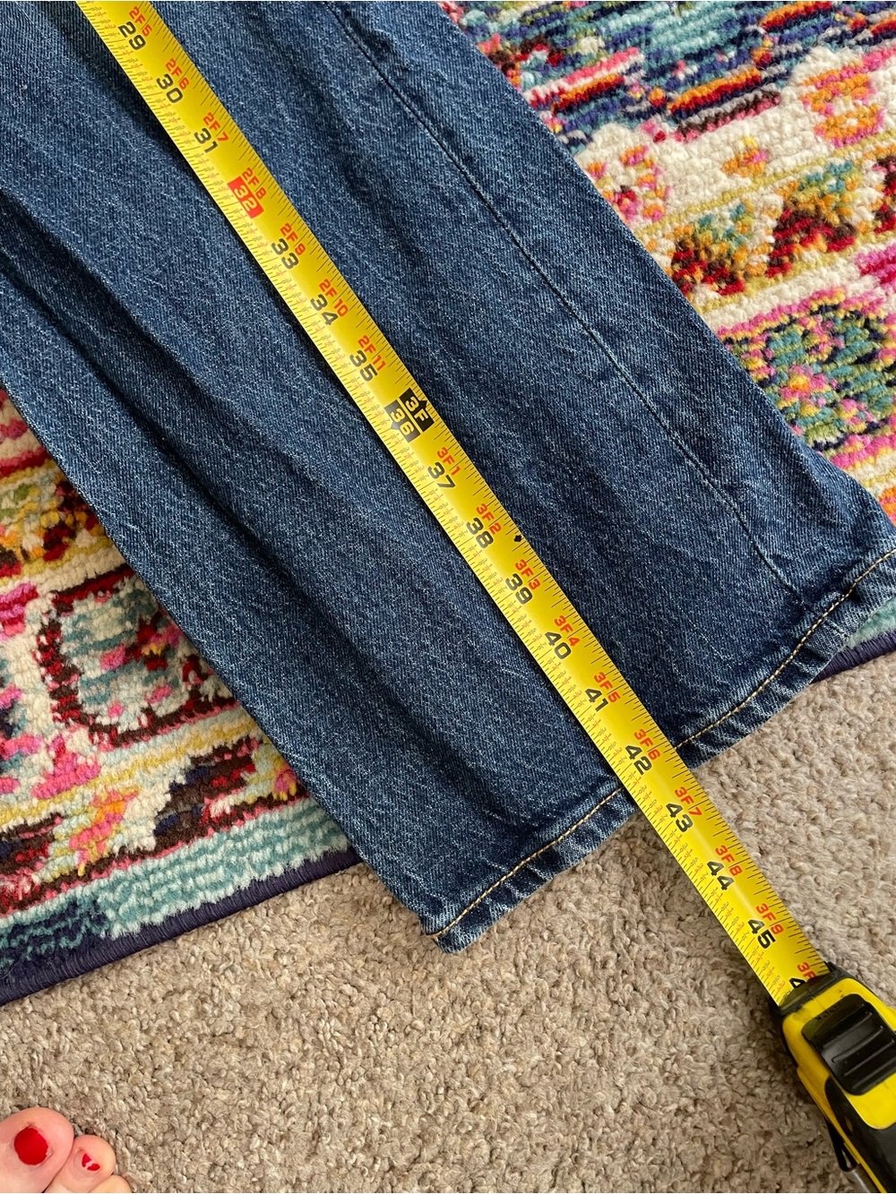 Old Navy BAGGY& Wide leg Jeans. Two pairs for ONE PRICE! - Picture 5 of 13